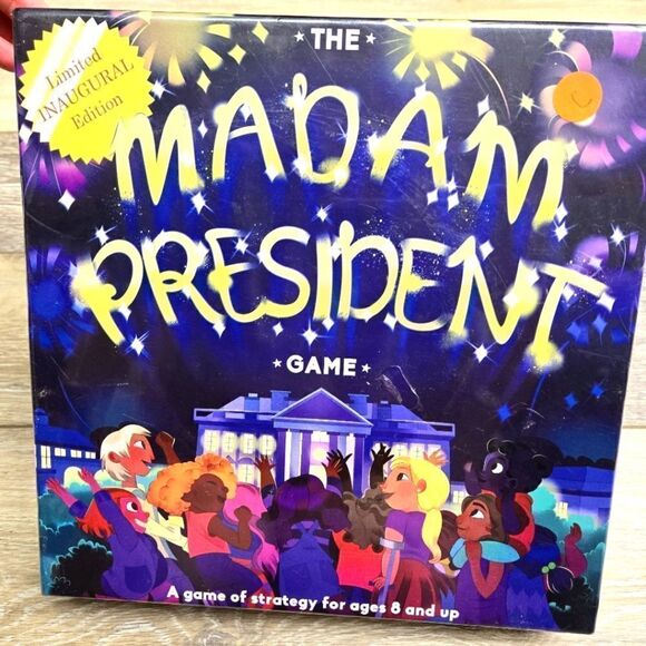 New Madam President Game - for future female leaders! Limited Inaugural Edition - Picture 1 of 5